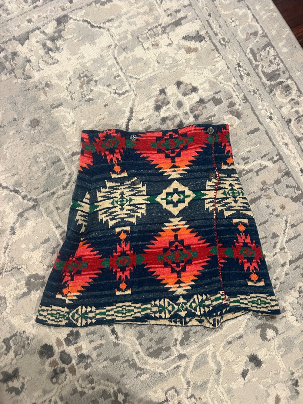 Polo by Ralph Lauren Navajo-Inspired Mini Skirt *READ DESCRIPTION